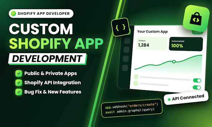 be your shopify app developer for custom shopify app development