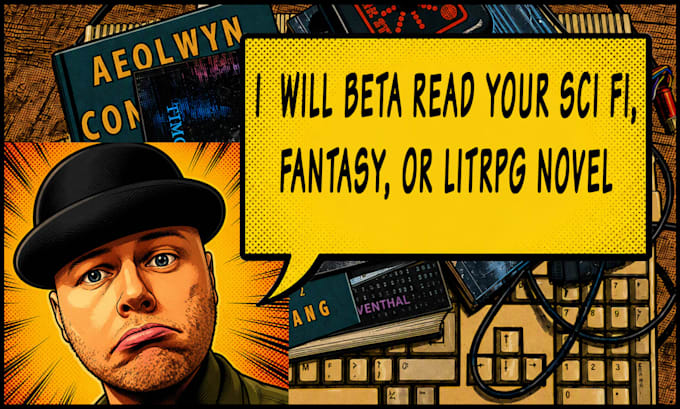 beta read your sci fi, cyberpunk, fantasy, or litrpg novel