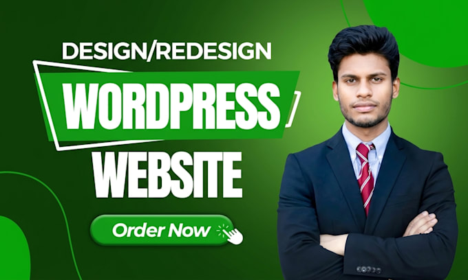 develop wordpress website, custom website, business website development