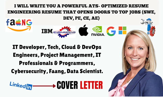 write ats resume IT, software engineering resume, tech and cybersecurity resume