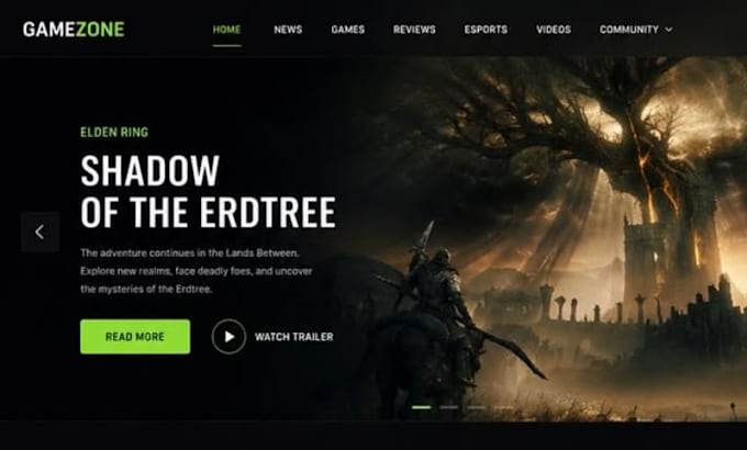 design squarespace webcomic website digital comic website gaming website