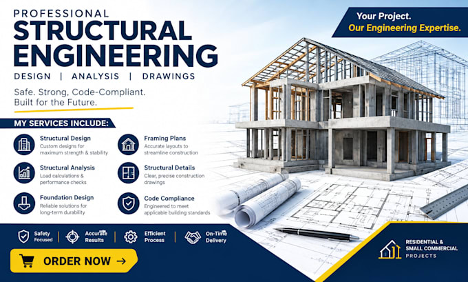 be your structural engineer for structural design and civil engineering