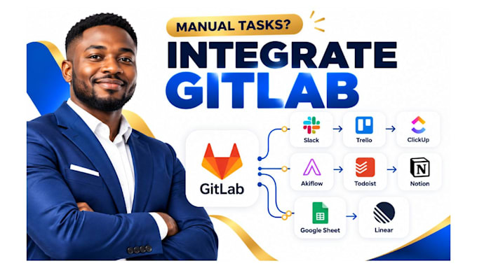 integrate gitlab slack trello clickup akiflow todoist notion google sheet linear