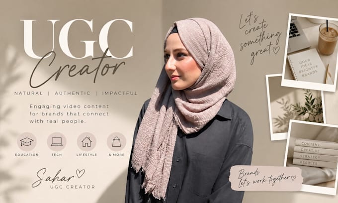 create ugc videos for your brand as a muslim creator