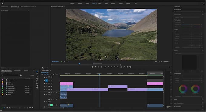 edit your film with cinematic cuts and smooth transitions