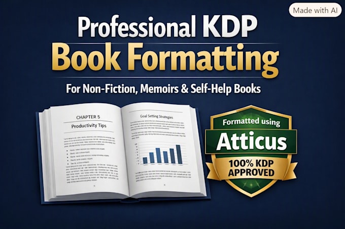 professionally format your ebook and paperback with atticus
