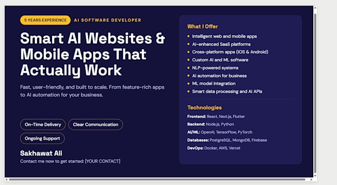 do ai mobile app development, android, ios app