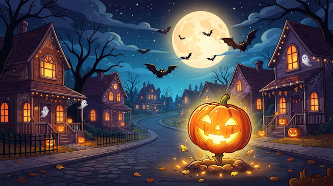 create halloween ai video ads horror ai video scary spooky visual