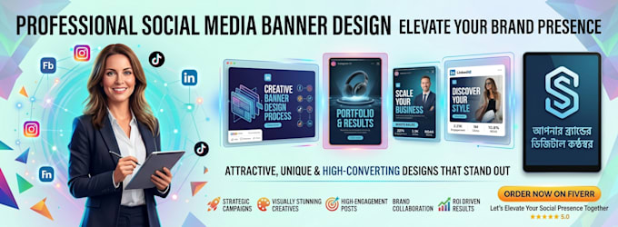 professional social media banner design