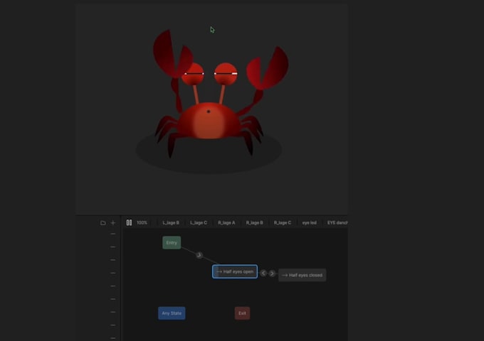create custom lottie or rive animation
