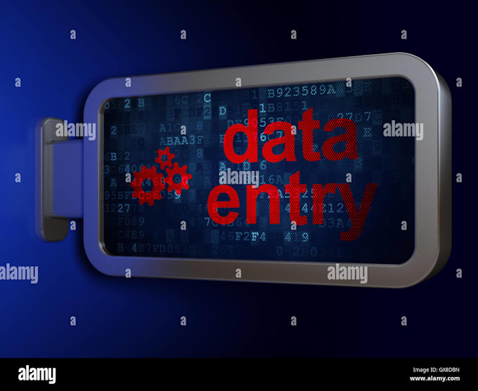 do data entry, typing and document formatting