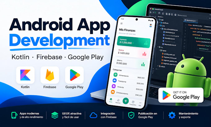 develop your android app in kotlin