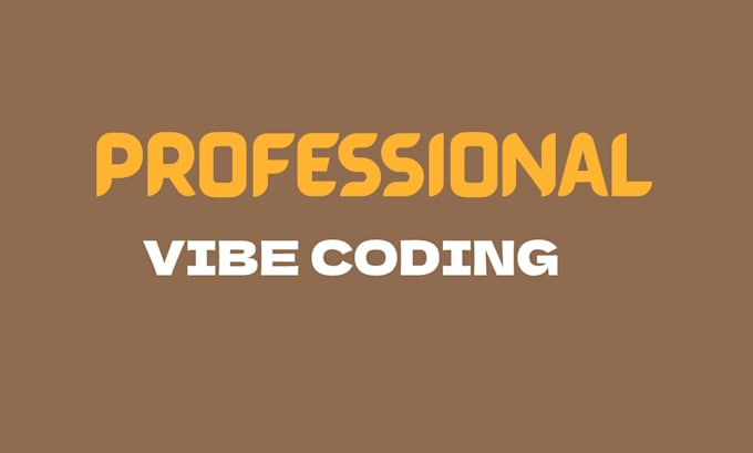 do a professional website vibe coding