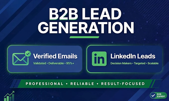 do lead generation linkedin leads verified email list