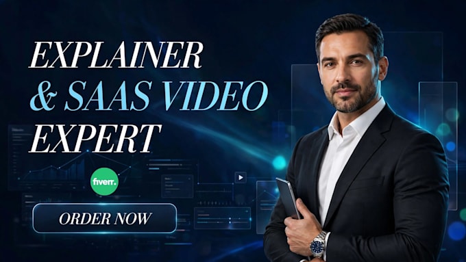 create  saas explainer video or product demo