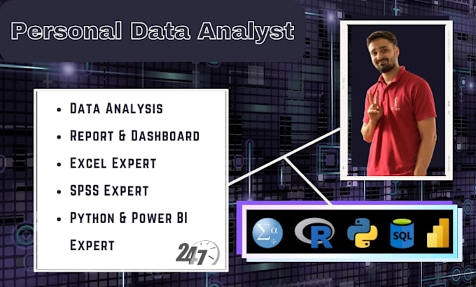 be your personal data analyst performs data analysis using python and spss