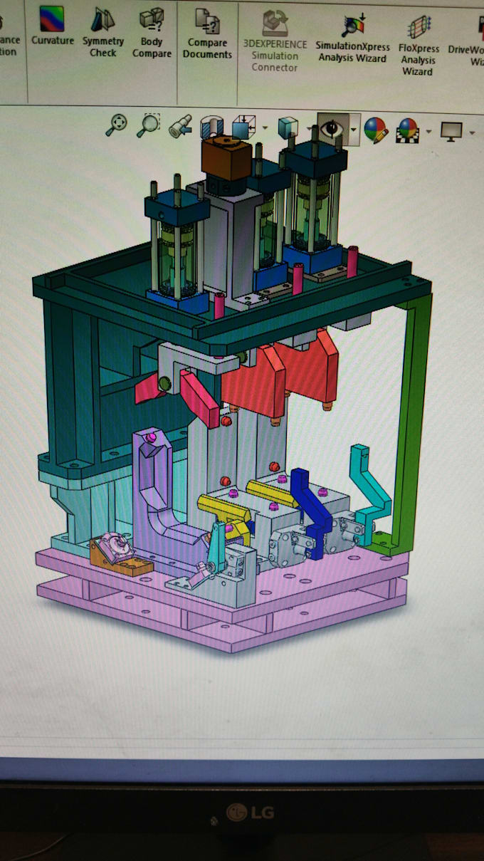 do professional 3d mechanical design in solidworks