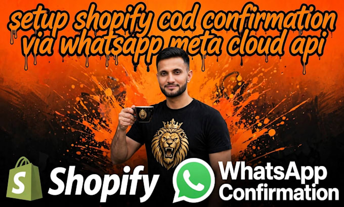 setup shopify cod confirmation via whatsapp meta cloud api