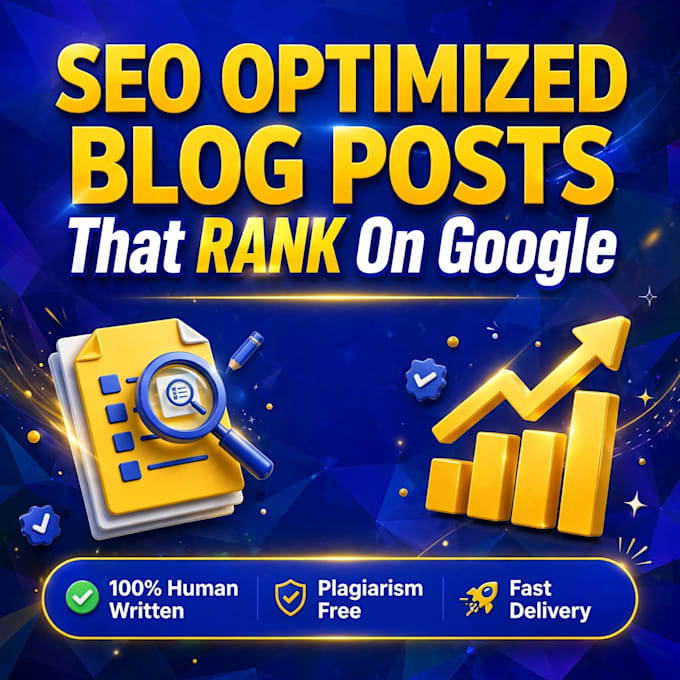 write SEO blog writing