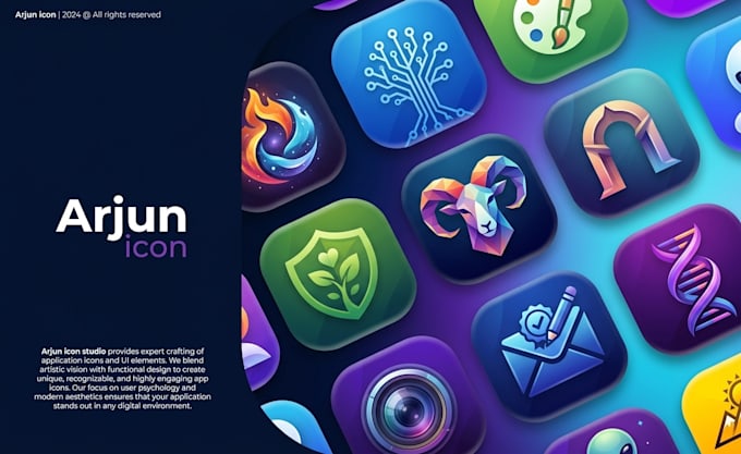 design custom icon sets and vector illustrations