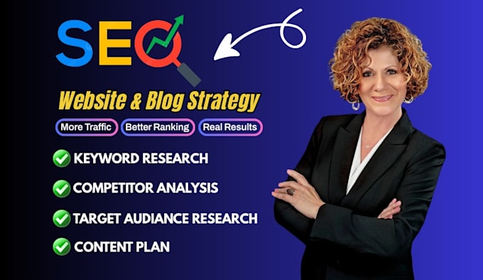 create your website SEO strategy, including keyword research
