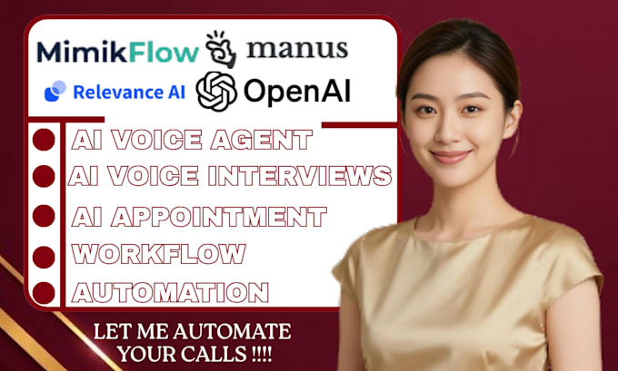 build mimikflow manus openai relevance ai gumloop taskade ai recruitment agents