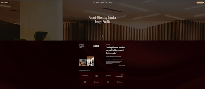make a minimalistic website for you