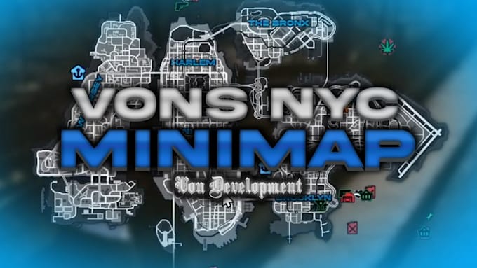 create a custom NYC postal minimap for your fivem server