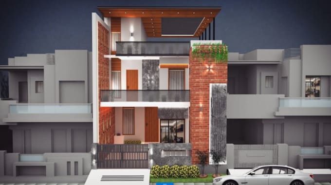 sketchup model and 3d rendering for exterior, interior 3d design, site plan, cgi
