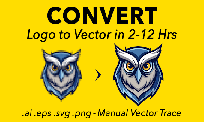 recreate your ai generated logo in vector