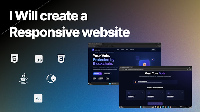 create a responsive website