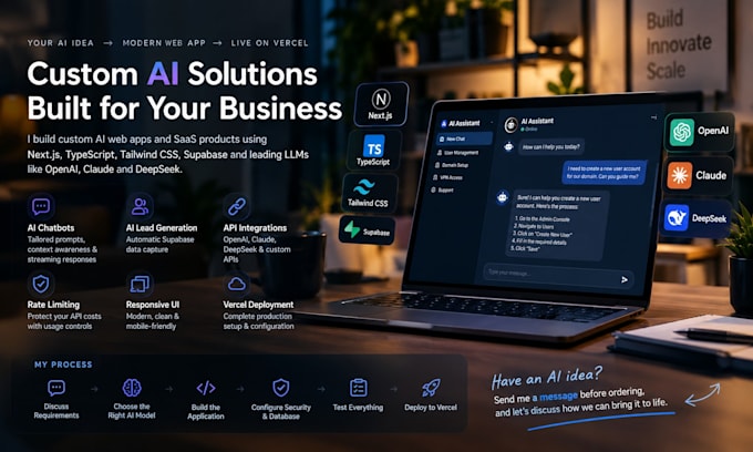 build a custom ai sales chatbot with lead generation