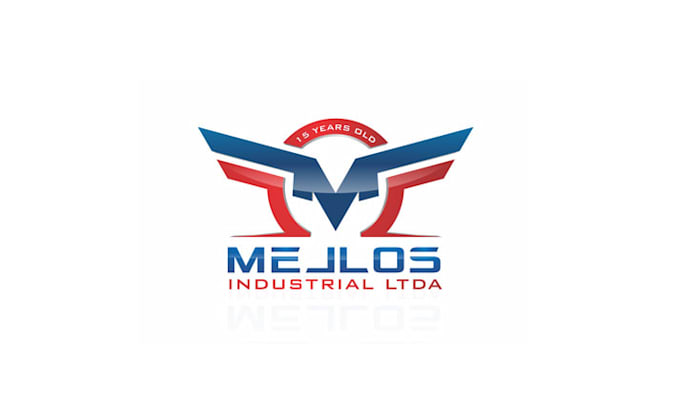 design super industrial brand logo