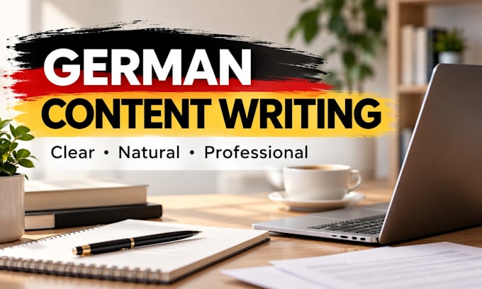 write high quality german texts