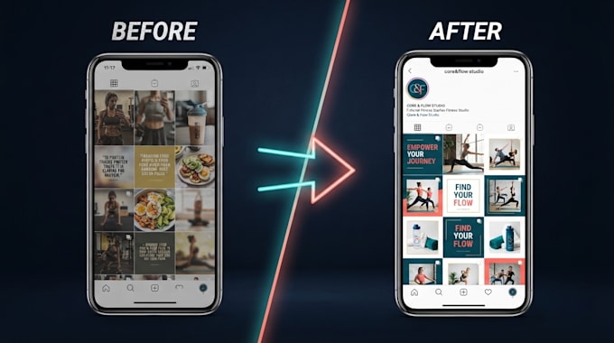 manage your instagram and facebook with a content plan