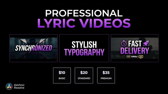 create a custom lyric video for your song