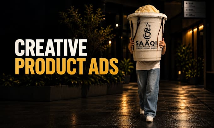 design scroll stopping product ad creatives for your brand