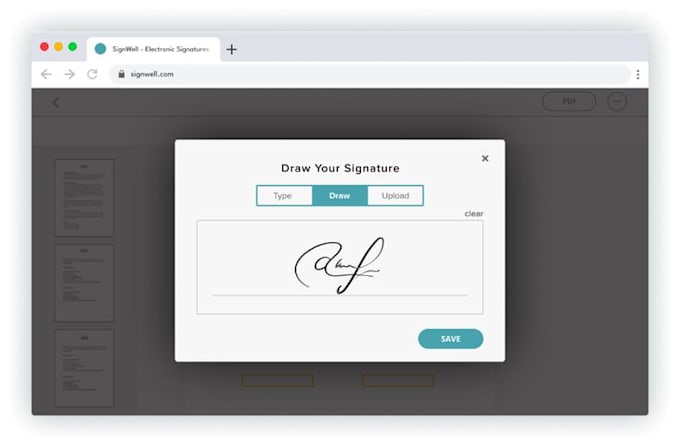 create electronic signature from your handwritten signature