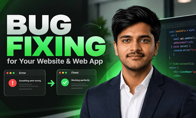 fix react javascript and website bugs