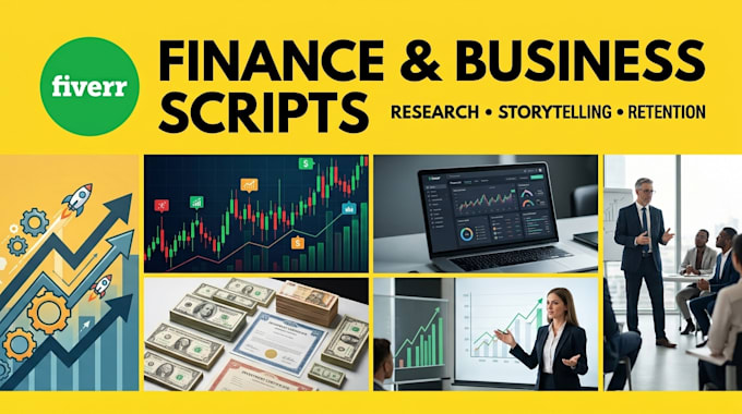 write engaging finance and business youtube scripts