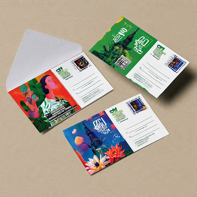 design an amazing postcard