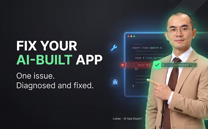 fix claude code lovable replit or vibe coded app issues