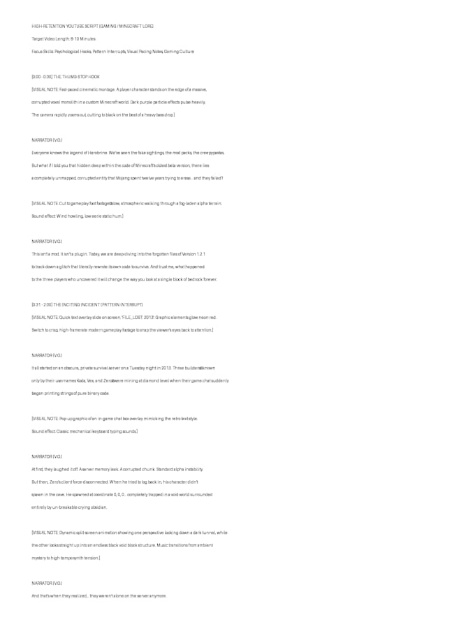 write youtube scripts as a professional ghostwriter