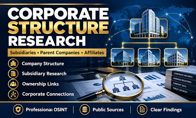 research company subsidiaries affiliates and corporate structure