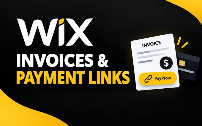 create wix invoices payment link online payment setup cards checkout