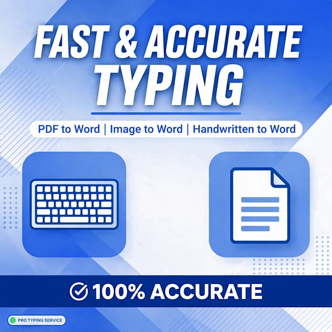 do fast typing work , data entry , urdu and english typing