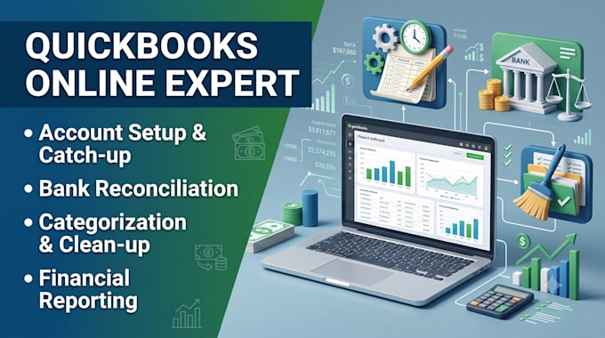 set up clean up and manage your quickbooks online