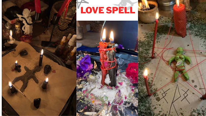 cast a powerful love spell using white magic