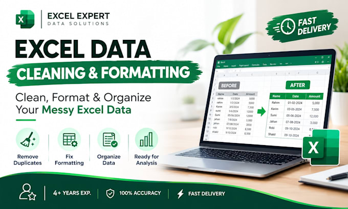 do clean format and organize excel spreadsheet data