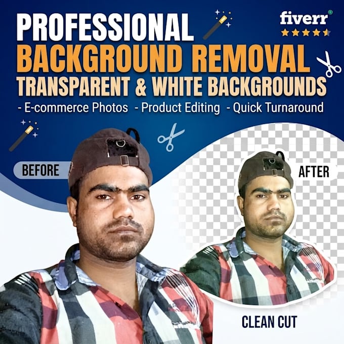do professional background removal
